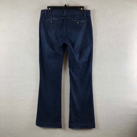 Gap size 6 hip sung fit Jeans wide leg chino style - Picture 5 of 7